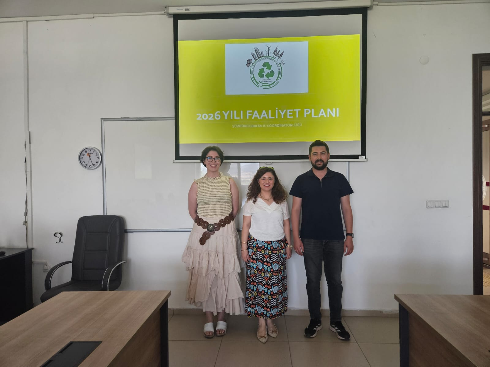 Sürdürülebilirlik Koordinatörlüğü'nde Yeni Yönetim İlk Toplantısını Gerçekleştirdi